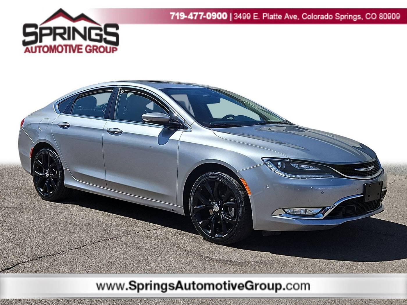 2016 Chrysler 200 C — Sedan — 139,103 mi — Colorado Springs, CO
