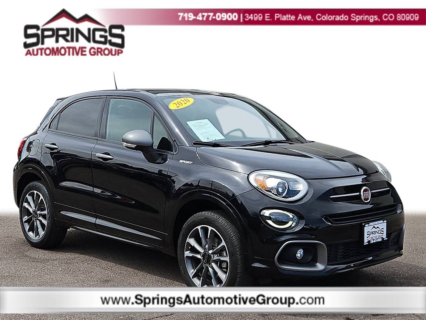 2020 FIAT 500X Sport — SUV — 47,159 mi — Colorado Springs, CO