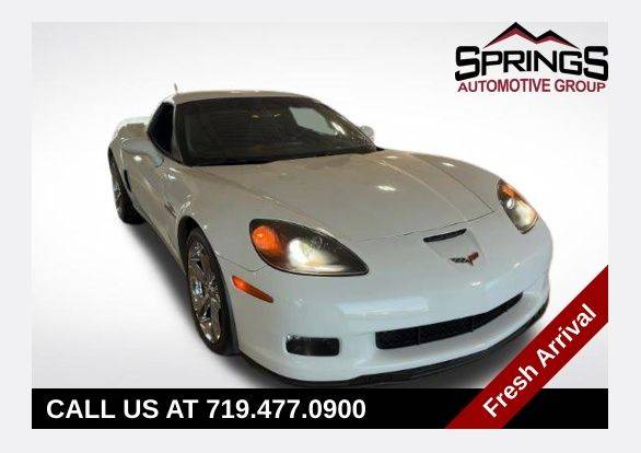 2011 Chevrolet Corvette Grand Sport 3LT