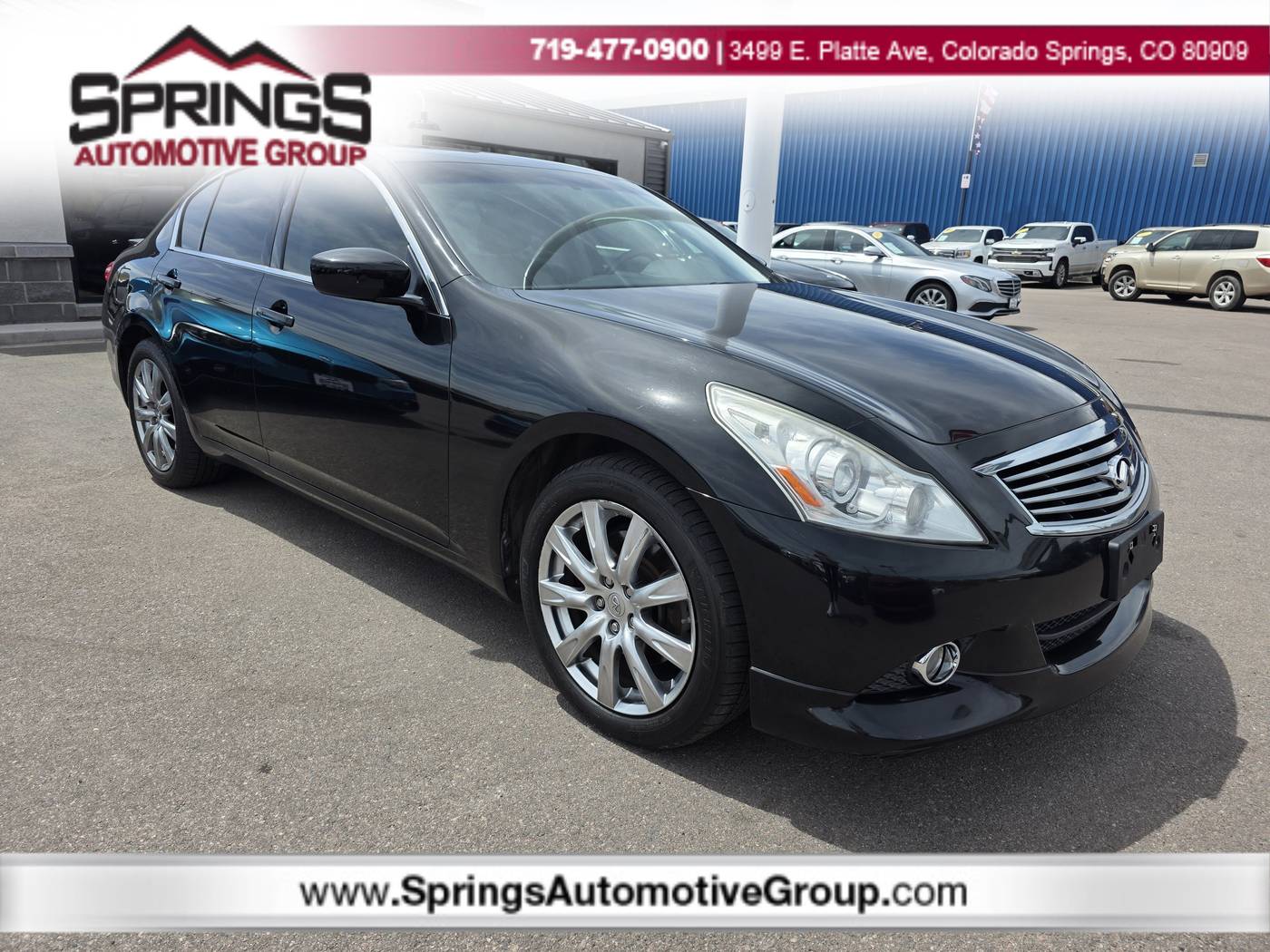 2011 INFINITI G G37x — Sedan — 104,340 mi — Colorado Springs, CO