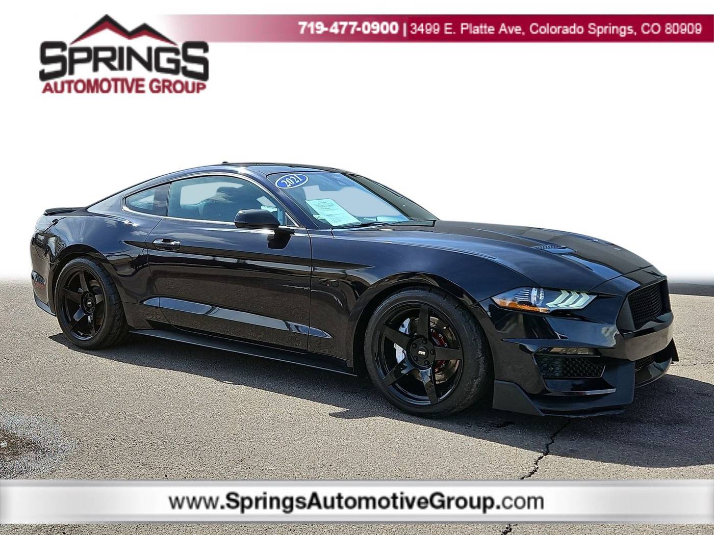 2021 Ford Mustang GT — Coupe — 29,314 mi — Colorado Springs, CO