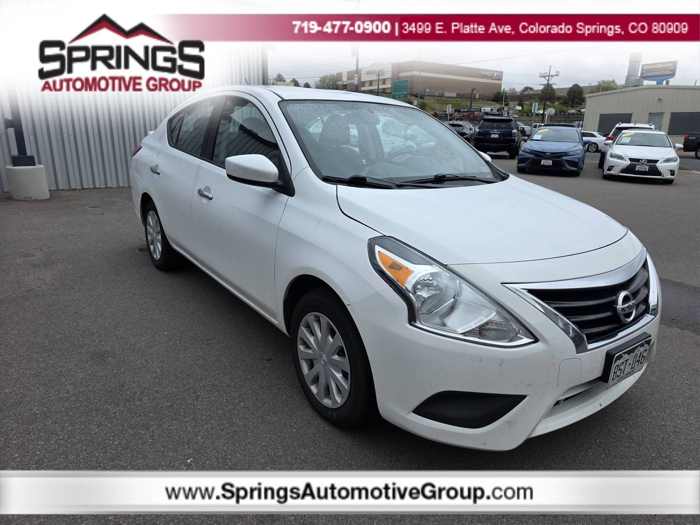 2016 Nissan Versa 1.6 SL — Sedan — 124,657 mi — Colorado Springs, CO