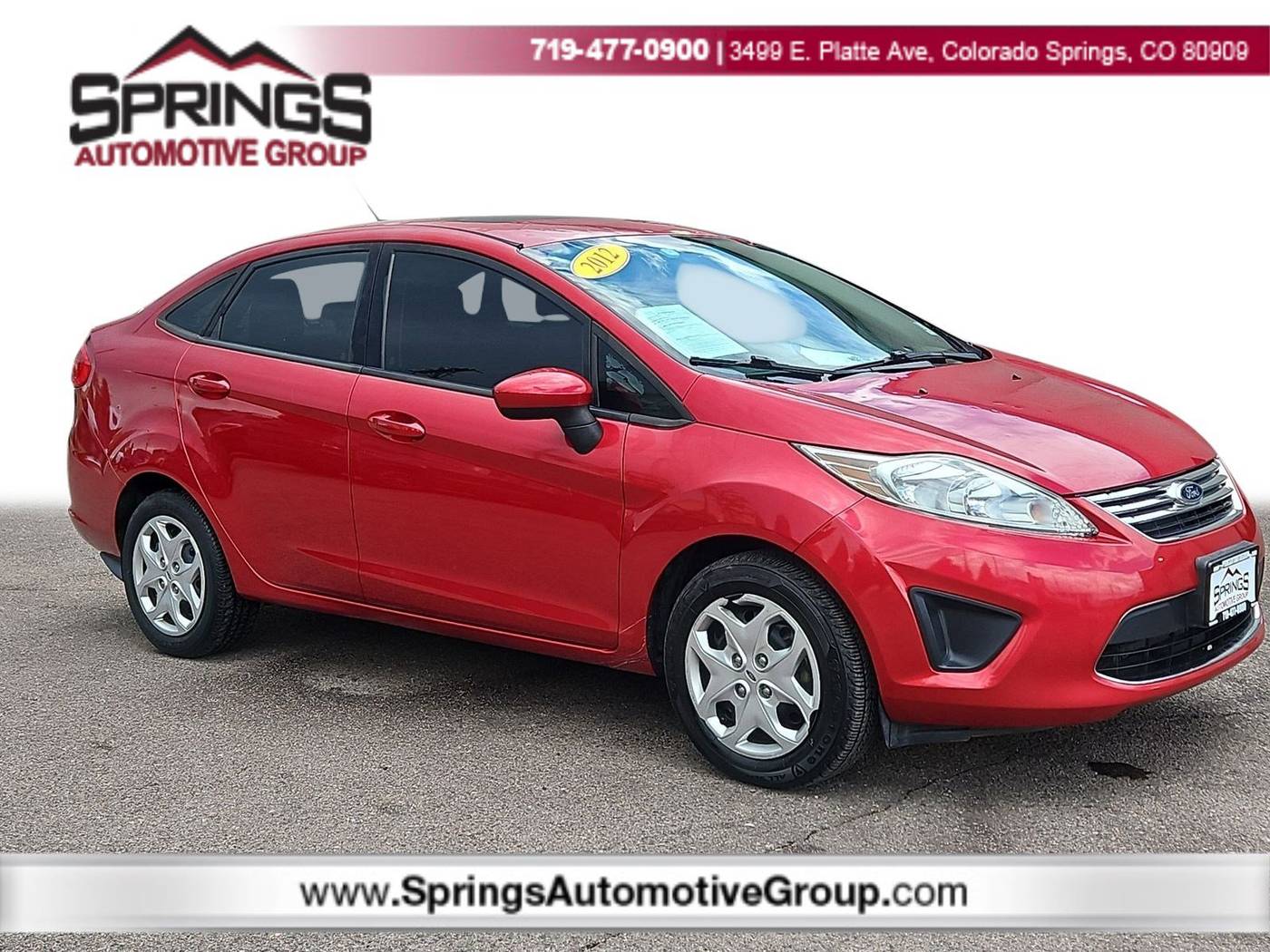 2012 Ford Fiesta SE — Sedan — 45,711 mi — Colorado Springs, CO