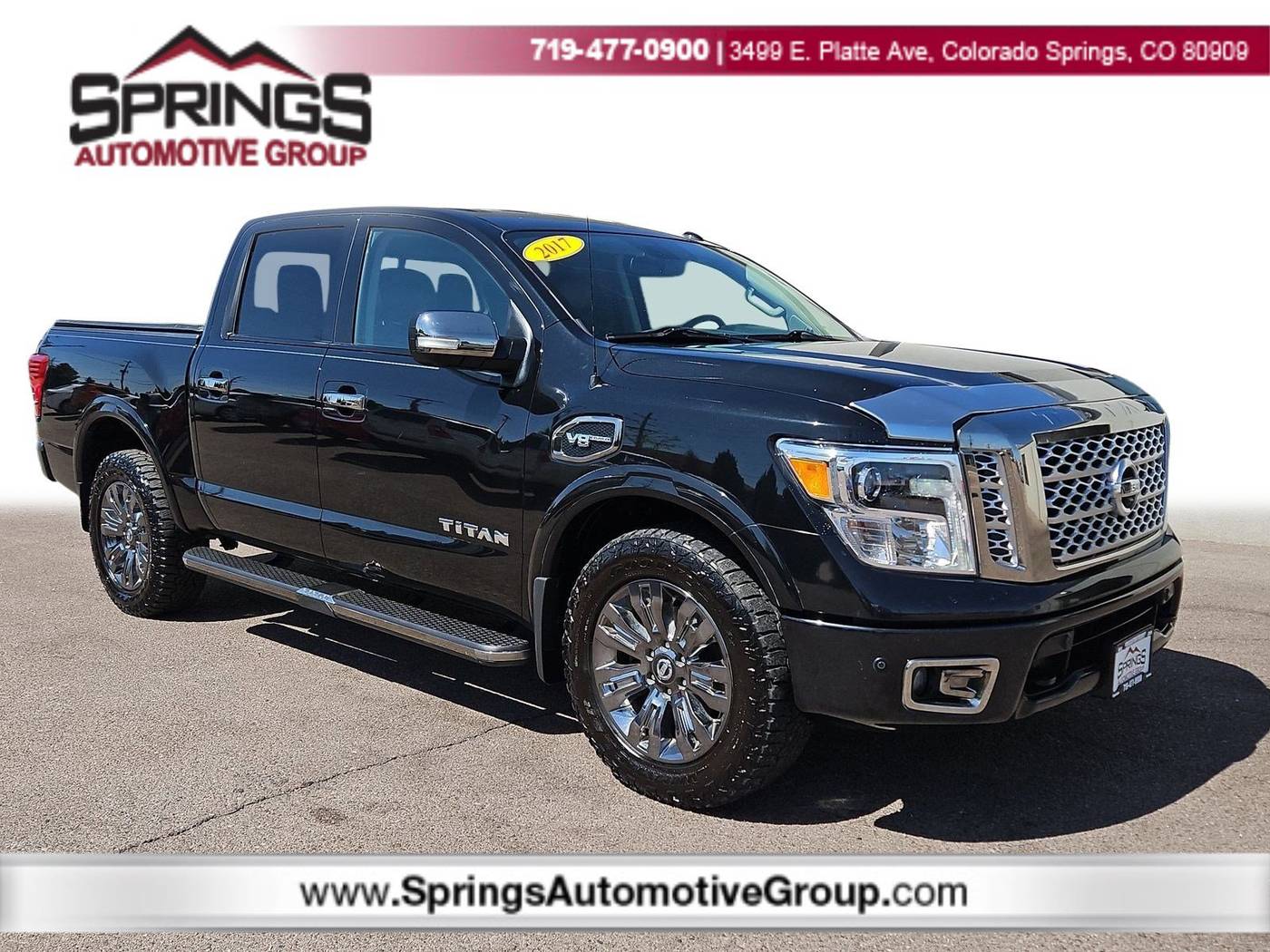 2017 Nissan Titan Platinum Reserve — Pickup Truck — 78,253 mi — Colorado Springs, CO
