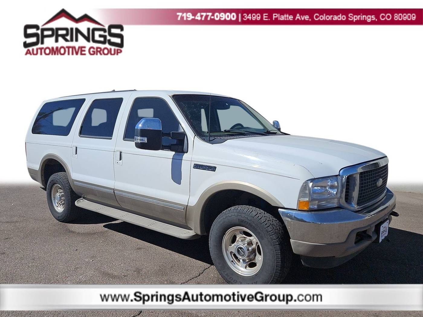 2002 Ford Excursion Limited — SUV — 244,535 mi — Colorado Springs, CO