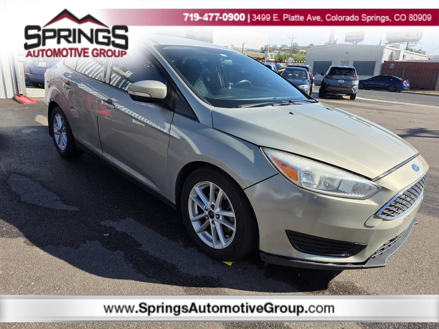 2016 Ford Focus SE — Sedan — 90,405 mi — Colorado Springs, CO