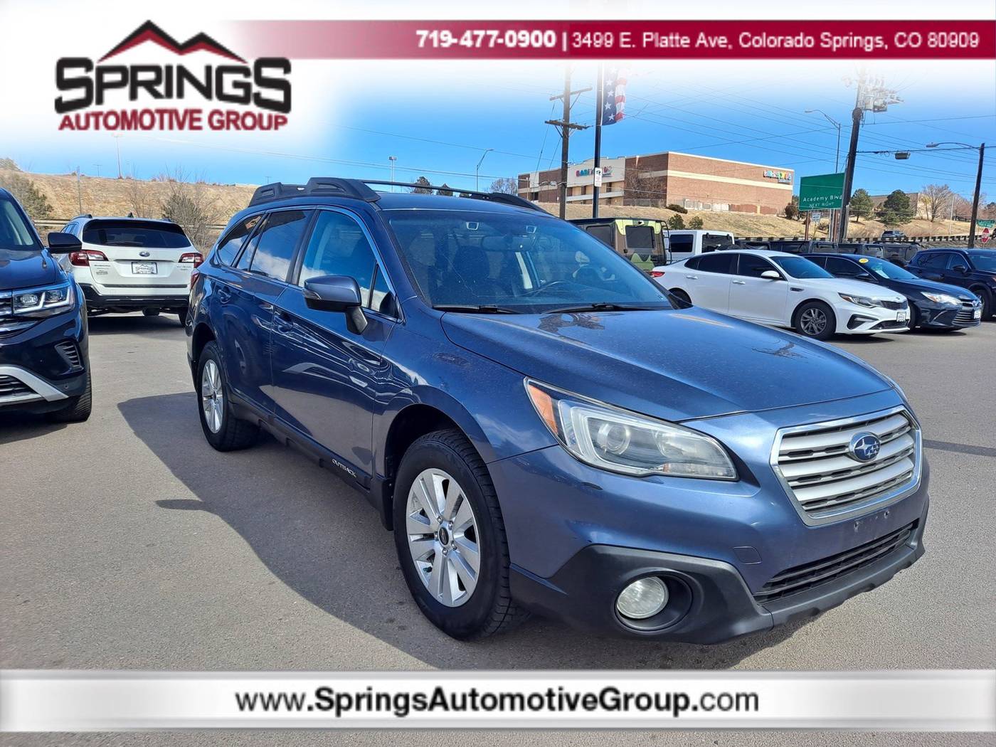 2016 Subaru Outback 2.5i Premium — SUV — 137,430 mi — Colorado Springs, CO