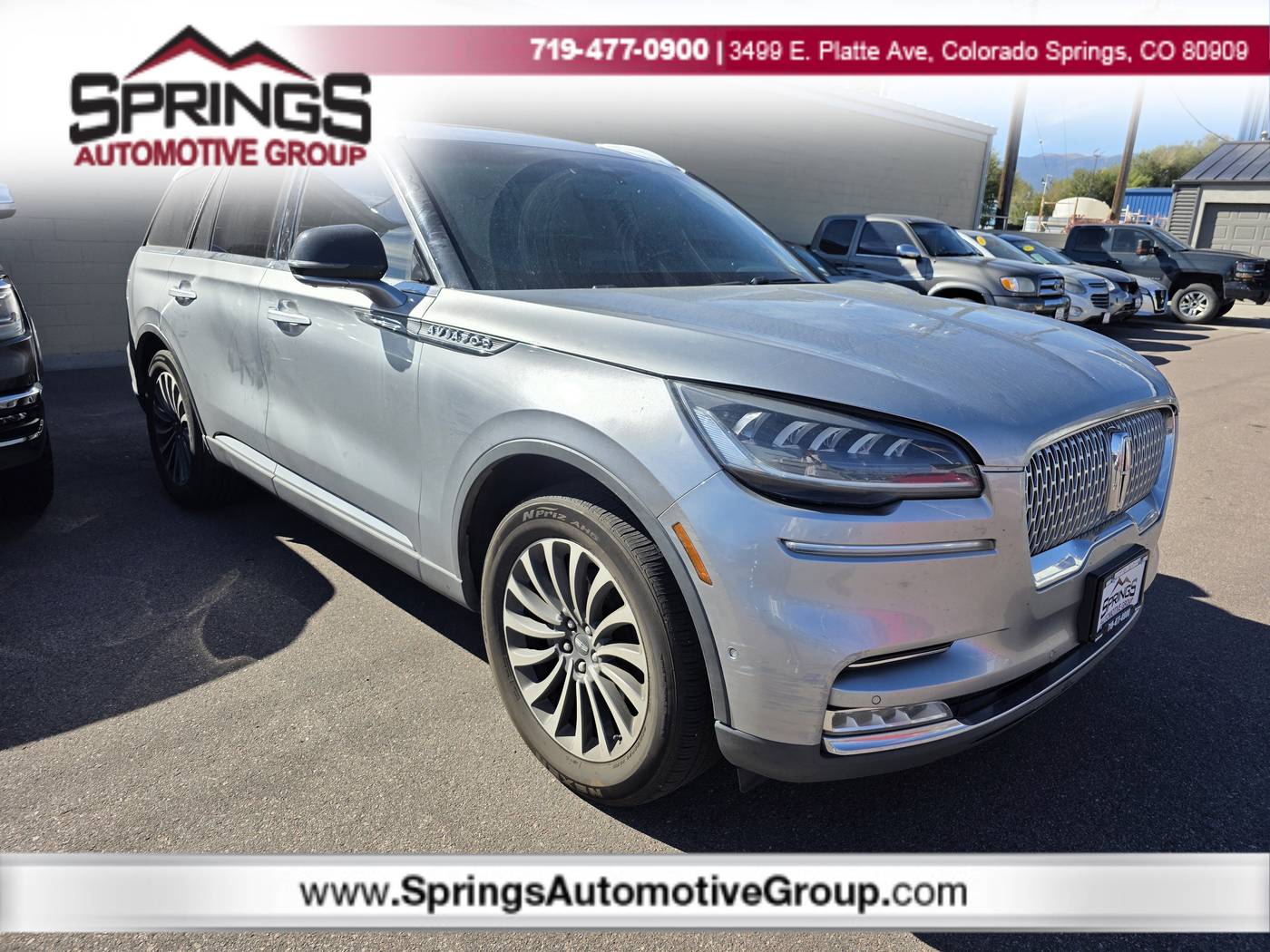 2020 Lincoln Aviator Reserve — SUV — 125,630 mi — Colorado Springs, CO