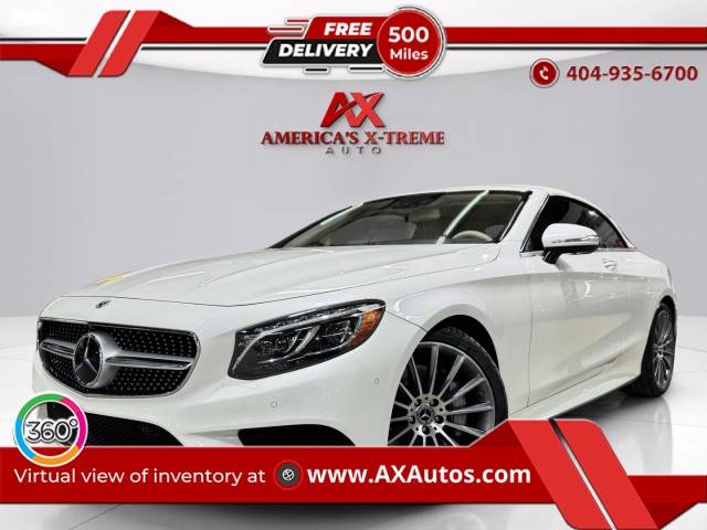 2017 Mercedes-Benz S-Class S 550 — Convertible — 34,637 mi — Atlanta, GA