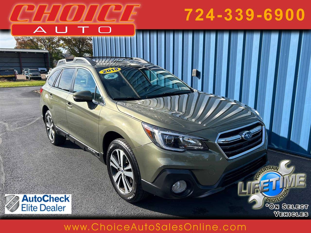 2018 Subaru Outback 2.5i Limited — SUV — 57,212 mi — Murrysville, PA