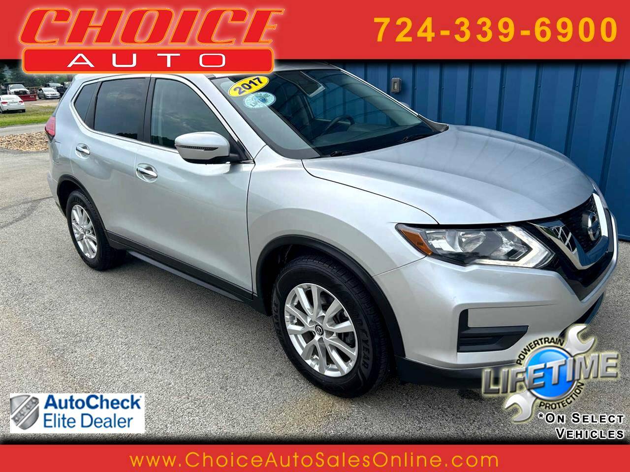 2017 Nissan Rogue SV — SUV — 72,922 mi — Murrysville, PA