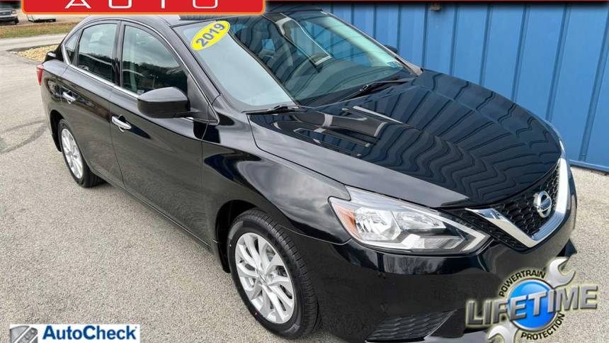2019 Nissan Sentra SV — Sedan — 76,263 mi — Murrysville, PA