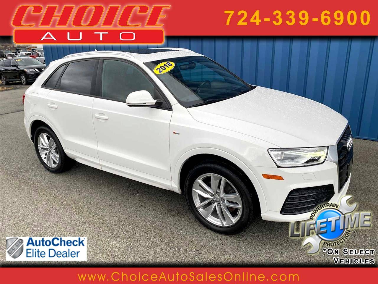 2018 Audi Q3 Premium — SUV — 60,472 mi — Murrysville, PA
