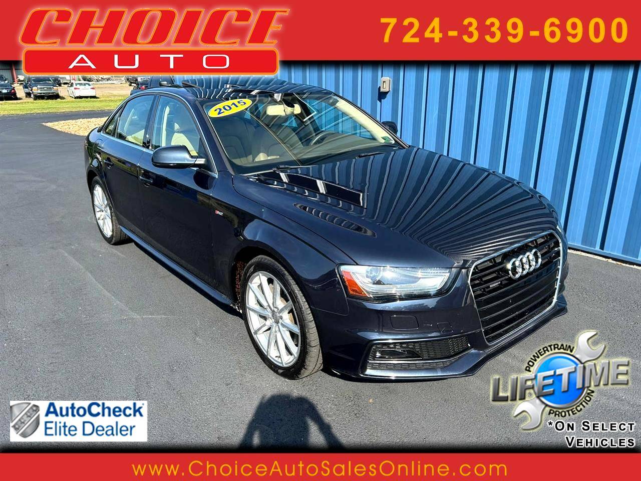 2015 Audi A4 Premium Plus — Sedan — 71,941 mi — Murrysville, PA