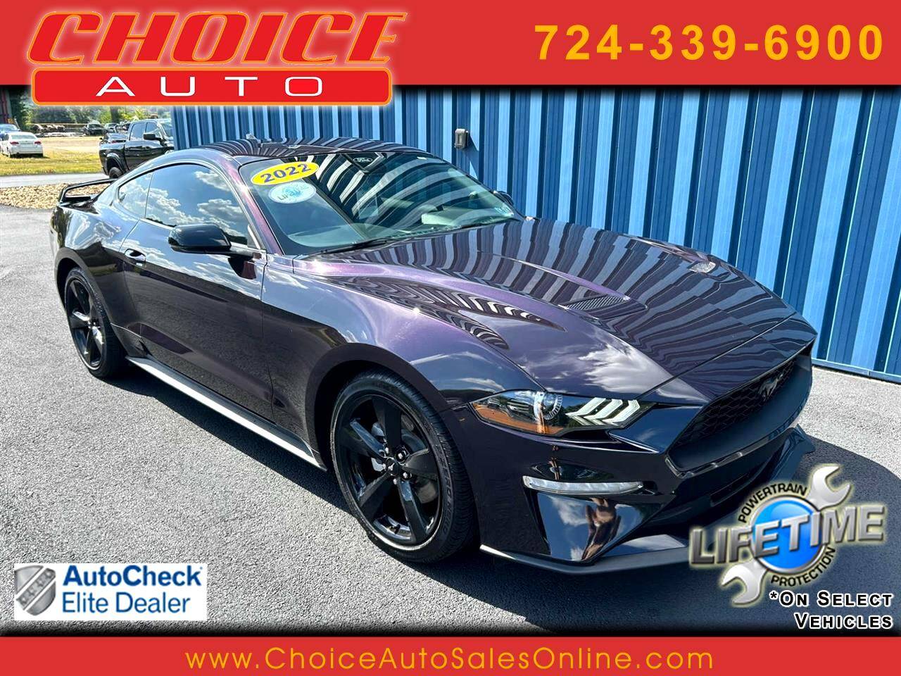 2022 Ford Mustang EcoBoost Premium — Coupe — 8,116 mi — Murrysville, PA