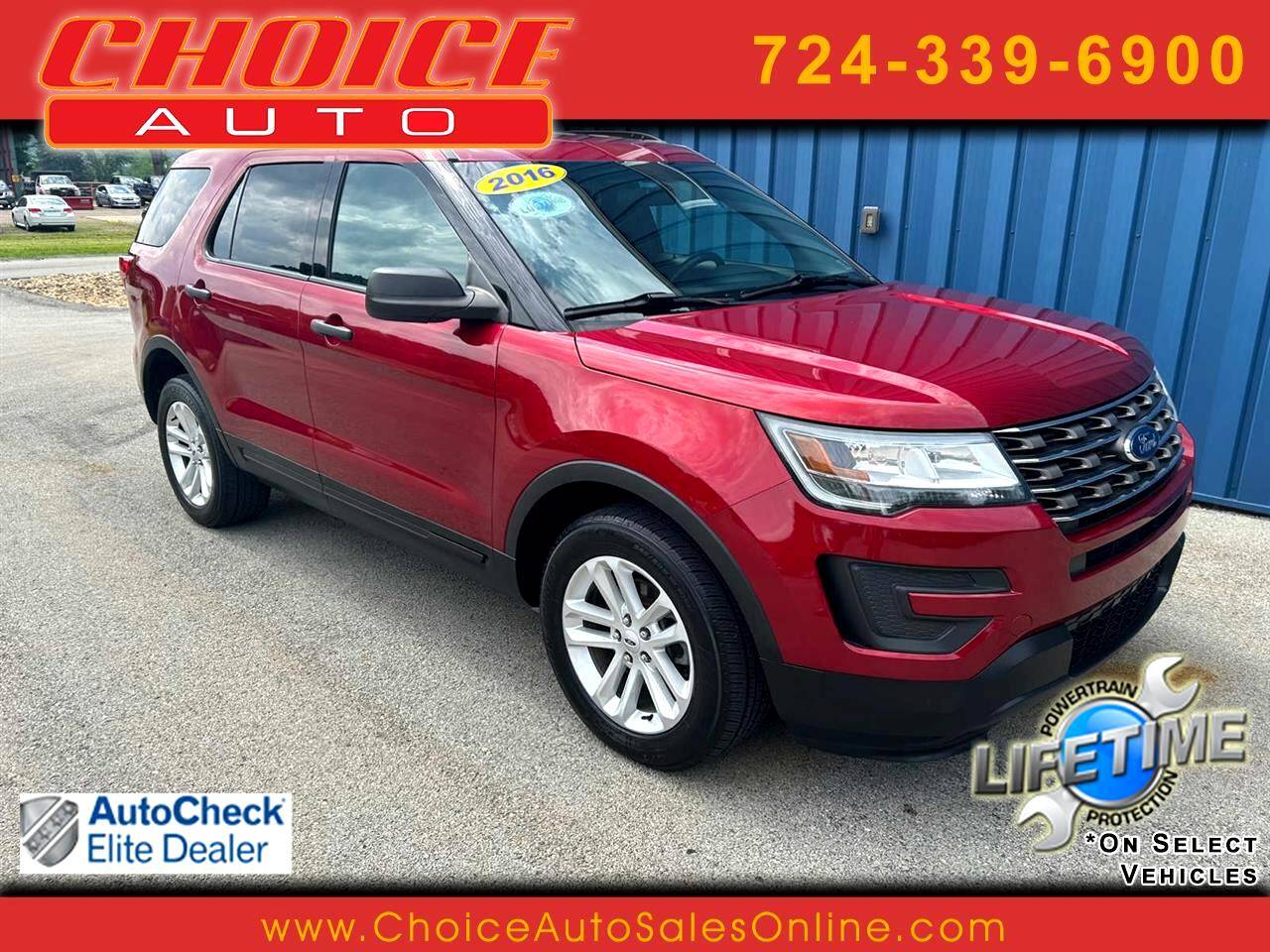 2016 Ford Explorer Base — SUV — 62,828 mi — Murrysville, PA