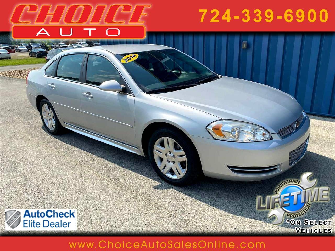 2014 Chevrolet Impala Limited LT — Sedan — 36,976 mi — Murrysville, PA