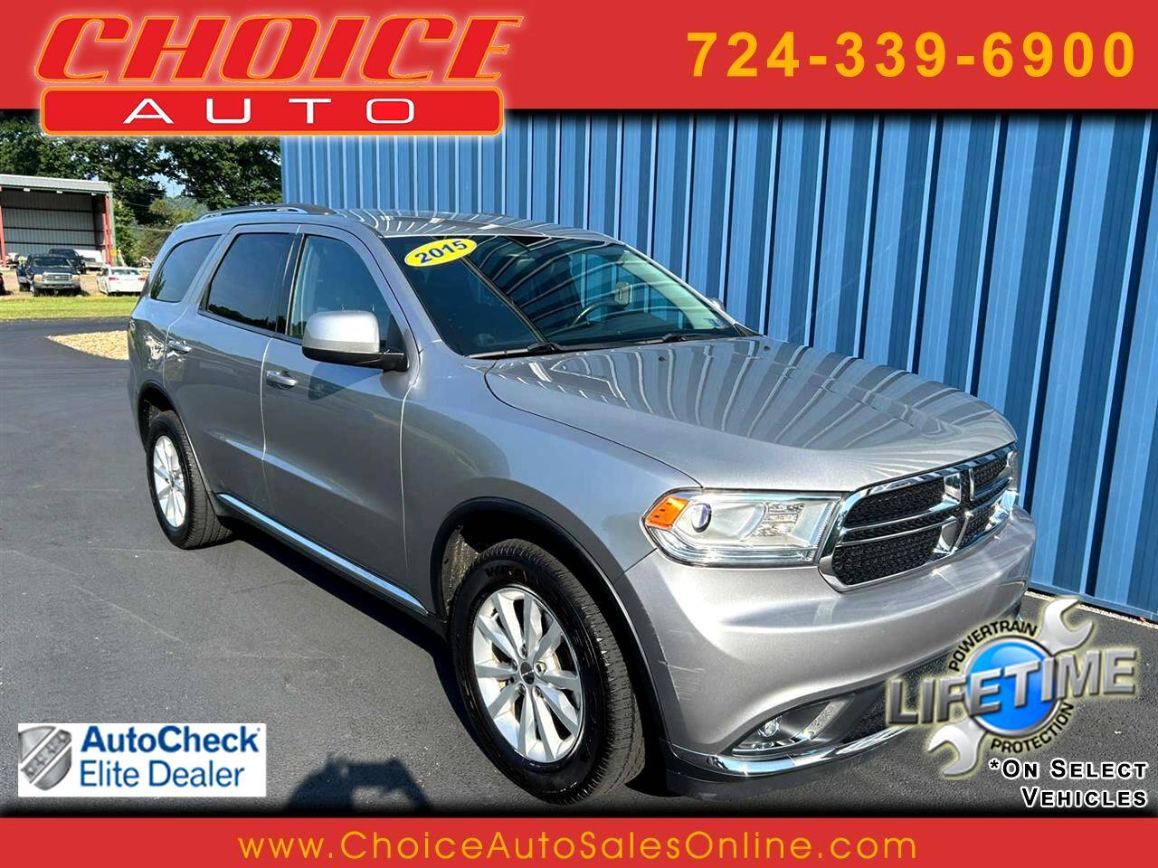 2015 Dodge Durango SXT — SUV — 61,406 mi — Murrysville, PA