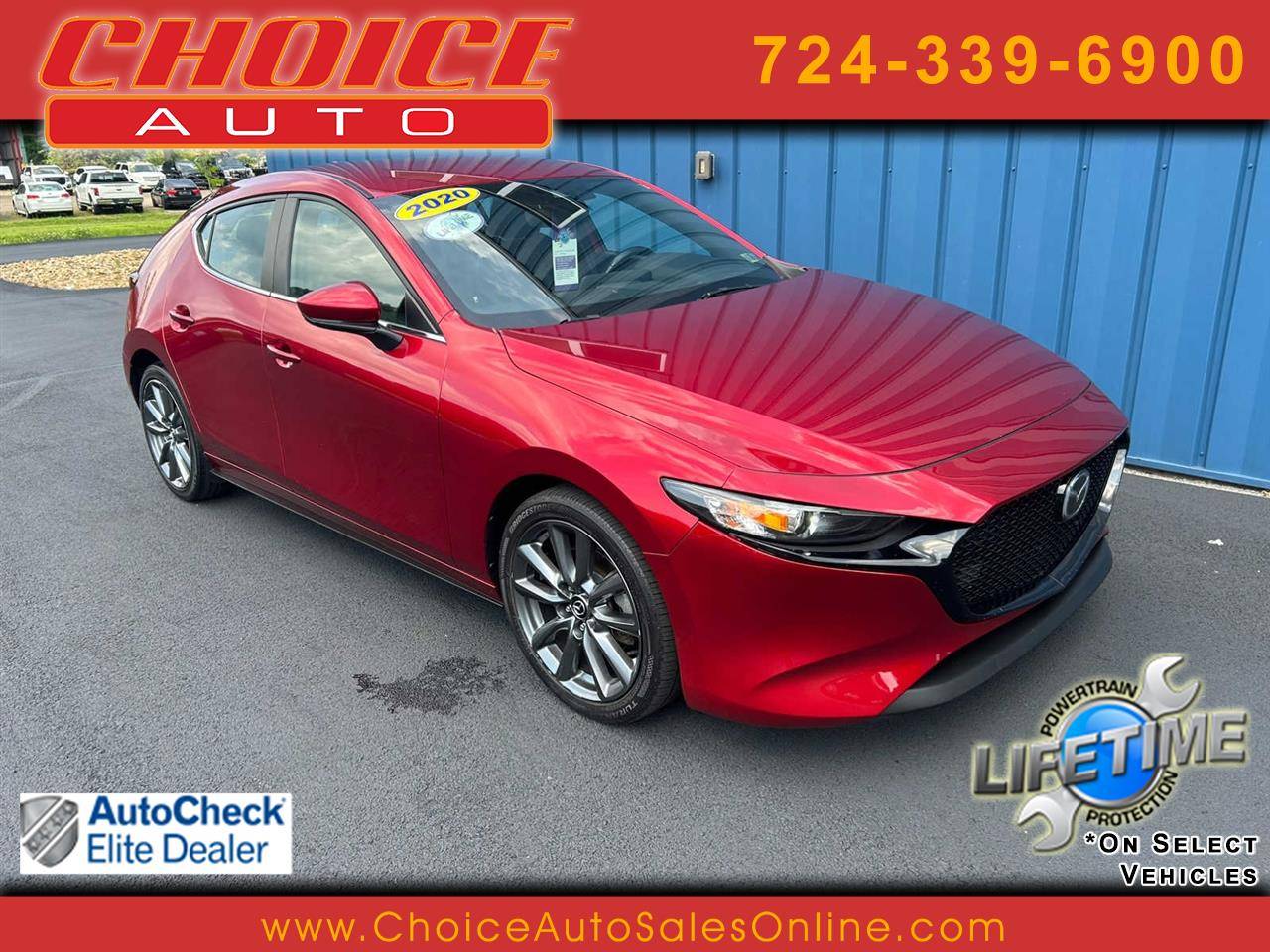 2020 Mazda Mazda3 Preferred — Hatchback — 54,256 mi — Murrysville, PA