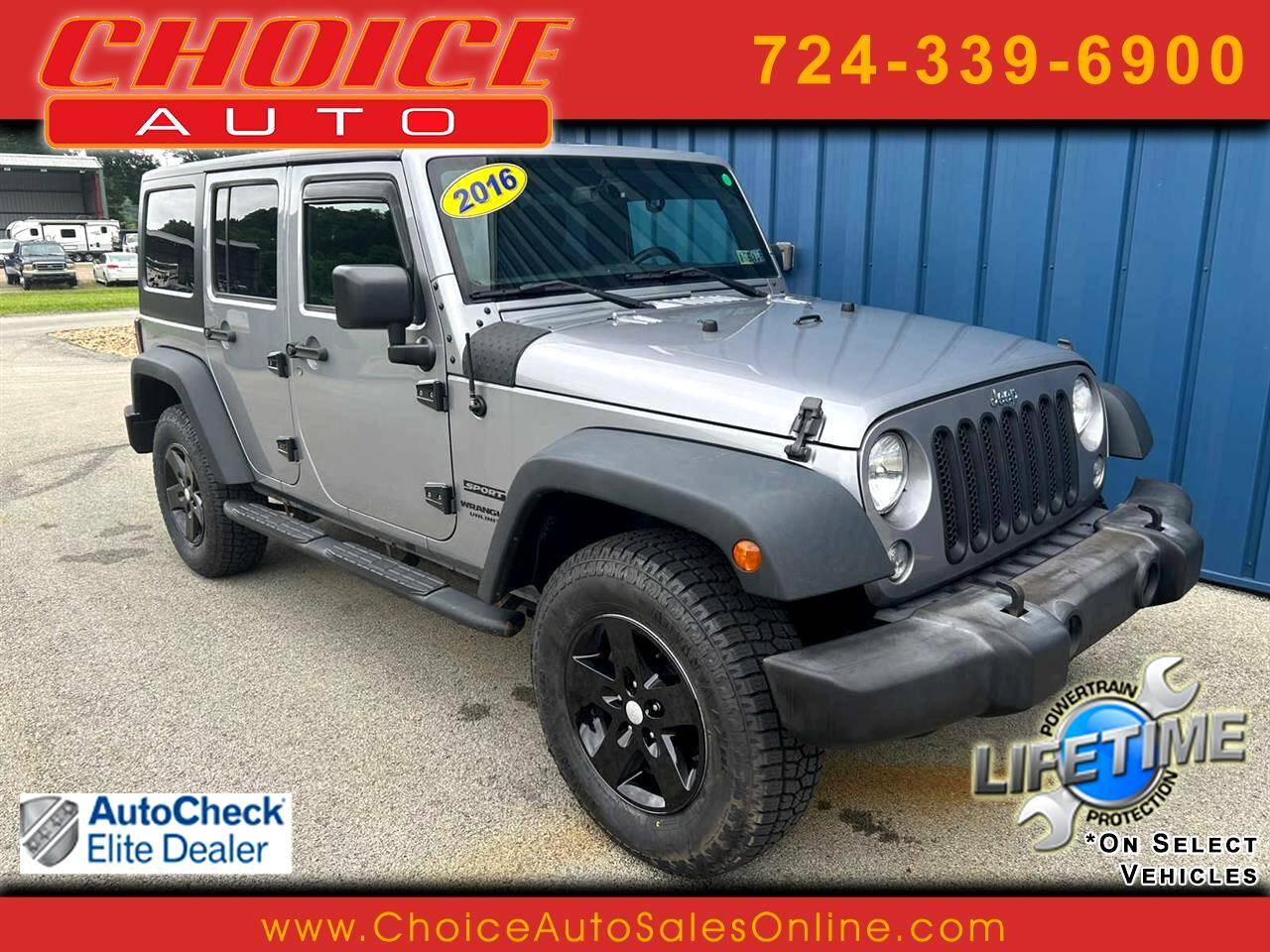 2016 Jeep Wrangler Sport — SUV — 92,957 mi — Murrysville, PA