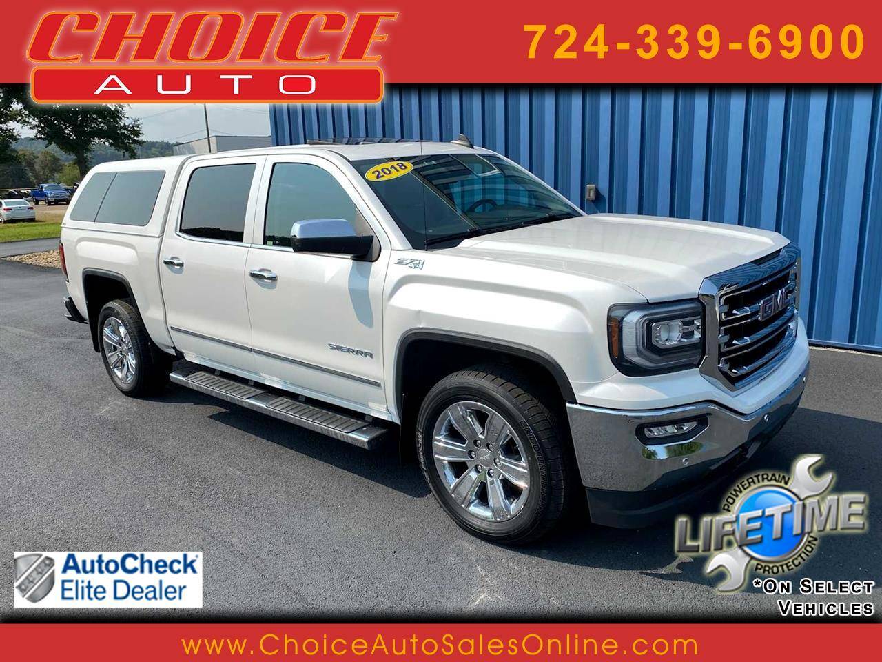 2018 GMC Sierra 1500 SLT — Pickup Truck — 103,649 mi — Murrysville, PA