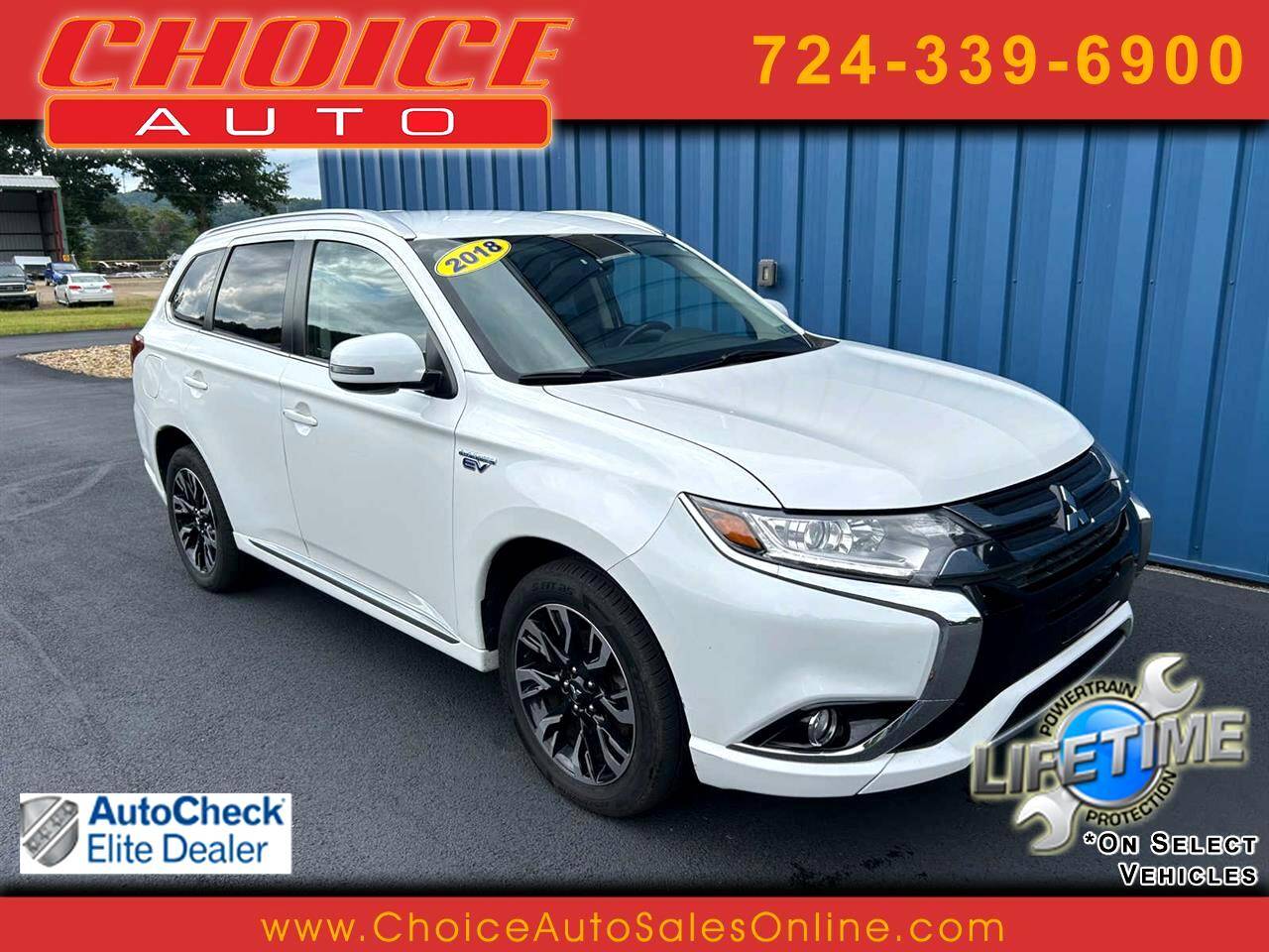 2018 Mitsubishi Outlander SEL — SUV — 91,027 mi — Murrysville, PA
