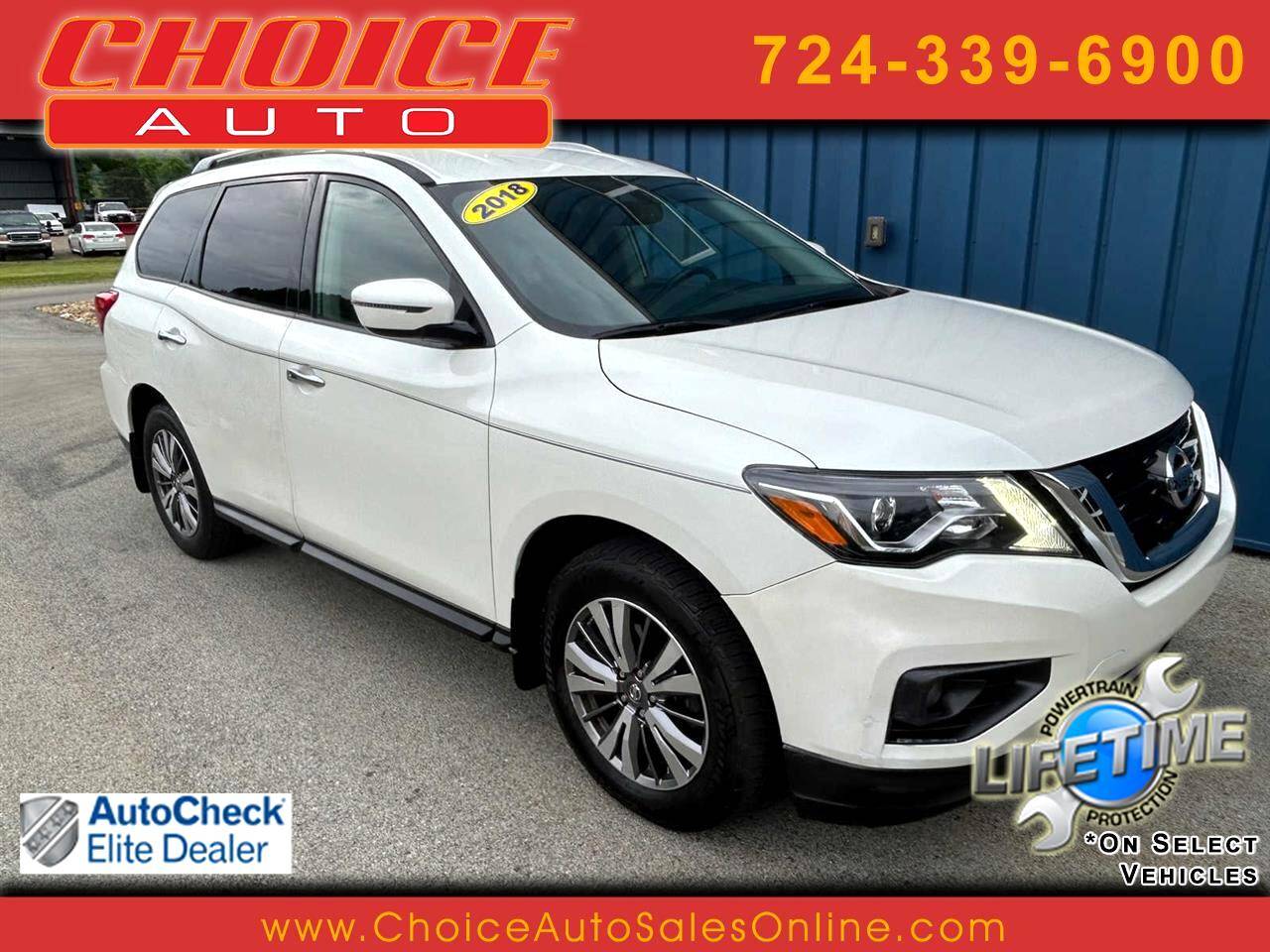 2018 Nissan Pathfinder SV — SUV — 88,116 mi — Murrysville, PA