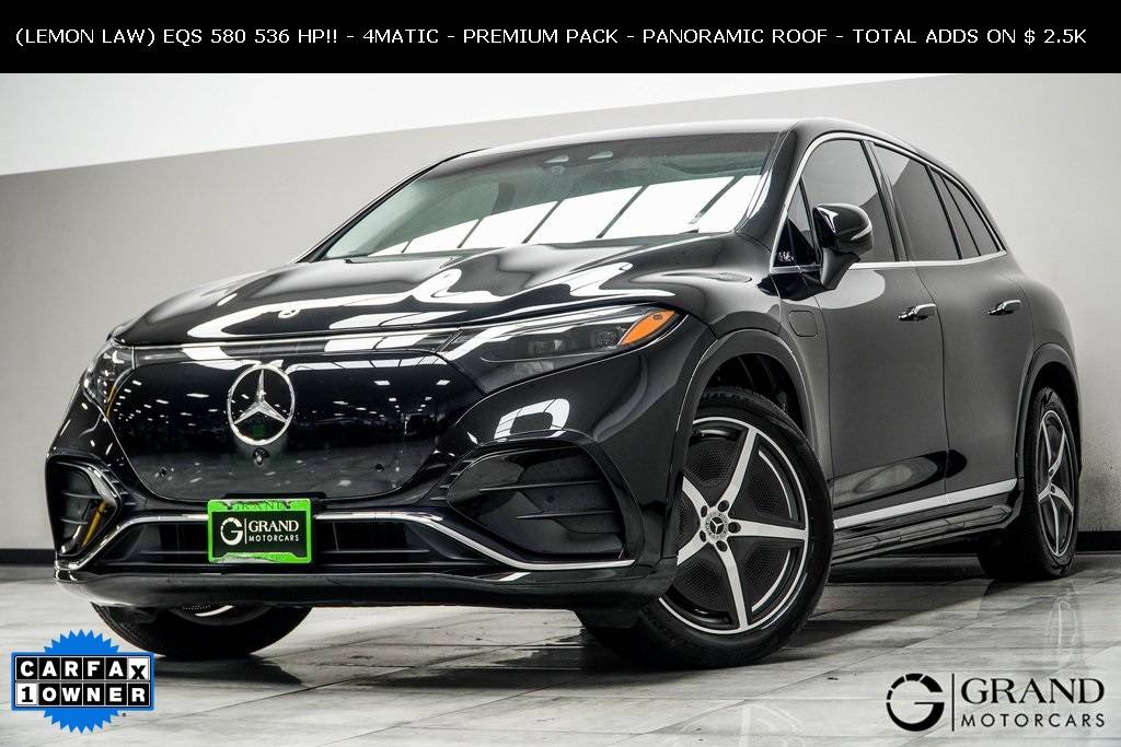 2023 Mercedes-Benz EQS SUV EQS 580 — SUV — 7,675 mi — Kennesaw, GA