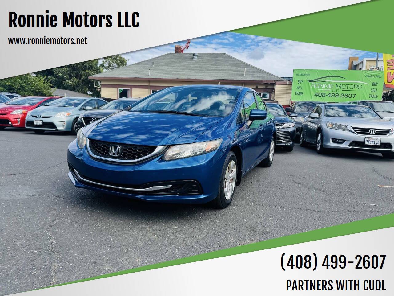 2014 Honda Civic LX — Sedan — 91,322 mi — San Jose, CA