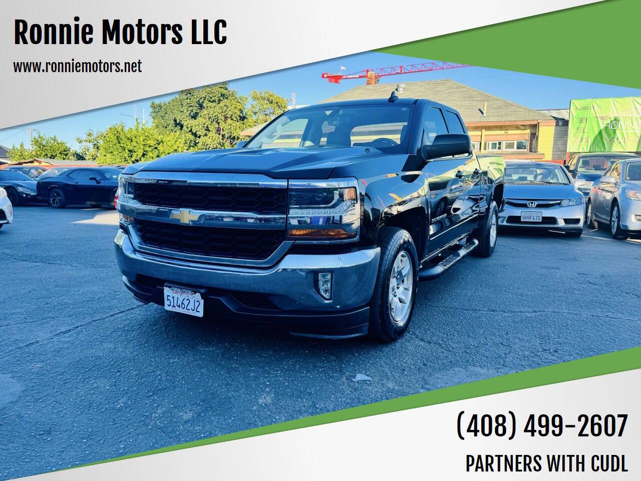 2017 Chevrolet Silverado 1500 LT — Pickup Truck — 111,397 mi — San Jose, CA
