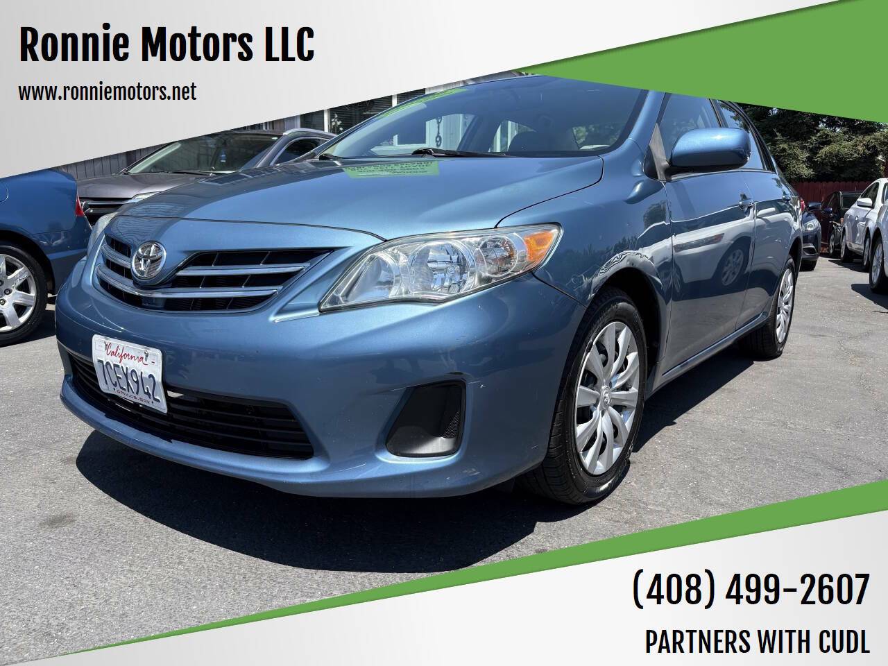 2013 Toyota Corolla LE — Sedan — 79,211 mi — San Jose, CA