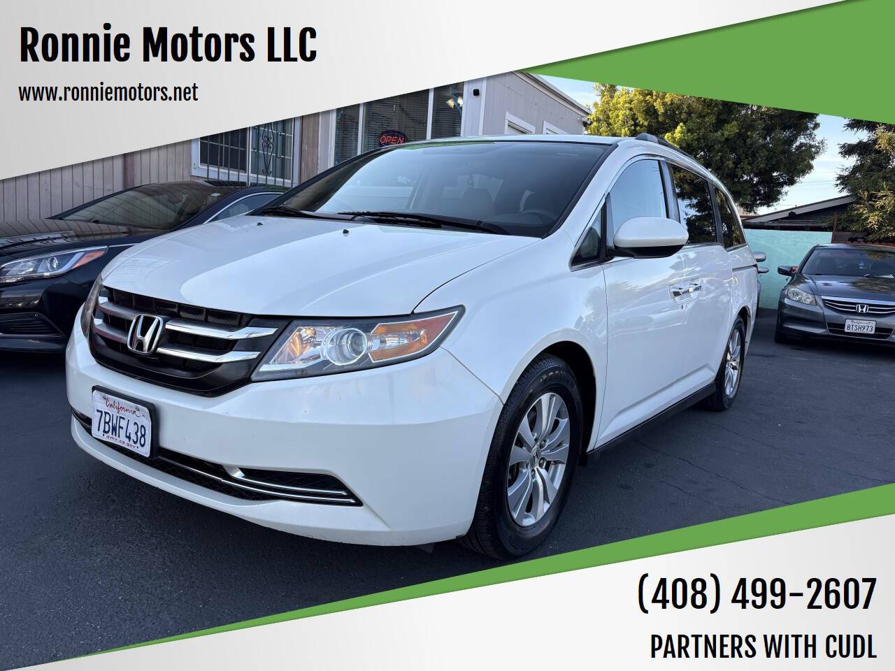 2014 Honda Odyssey EX — Minivan — 119,568 mi — San Jose, CA
