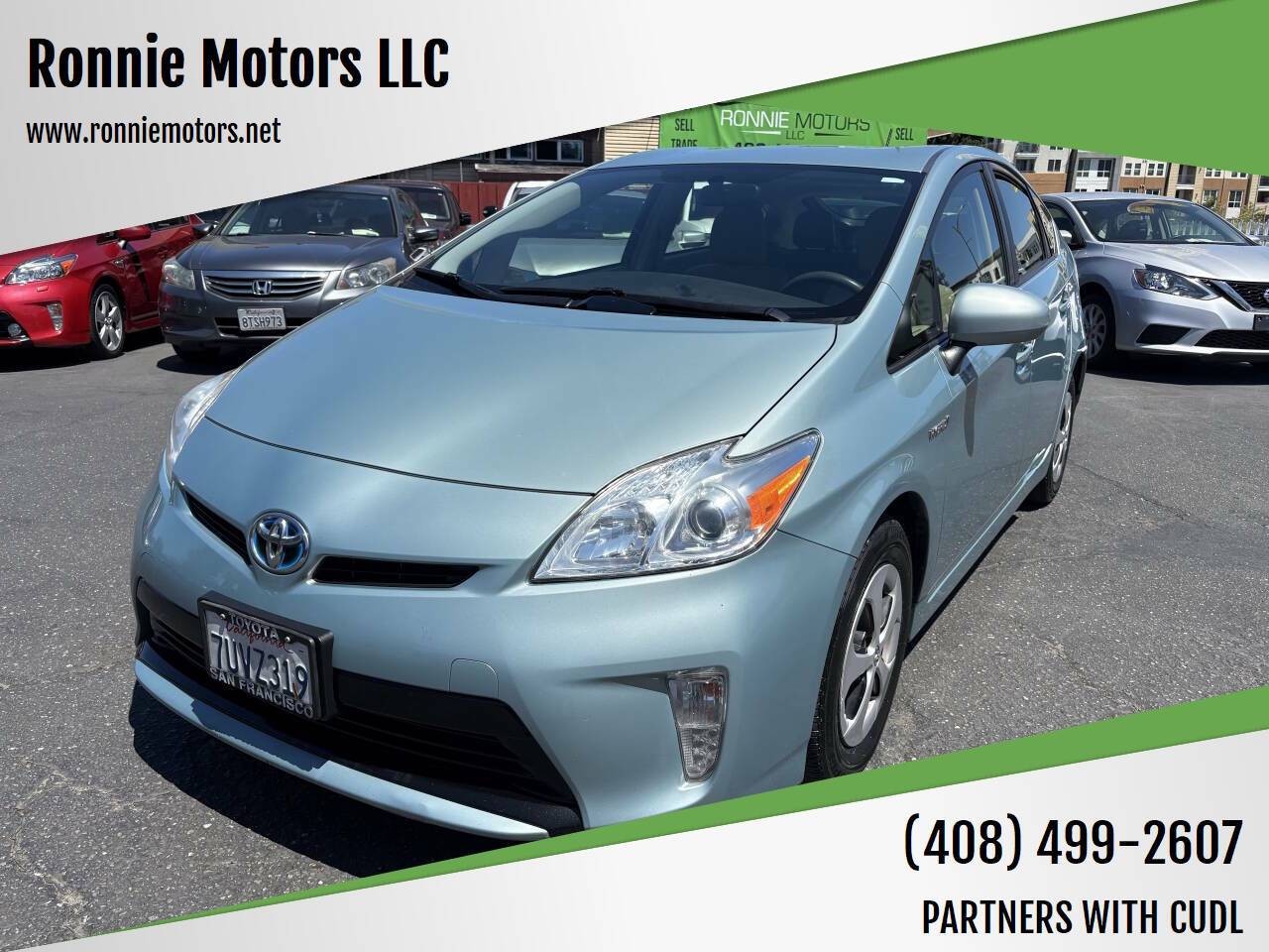 2014 Toyota Prius Three — Sedan — 107,193 mi — San Jose, CA