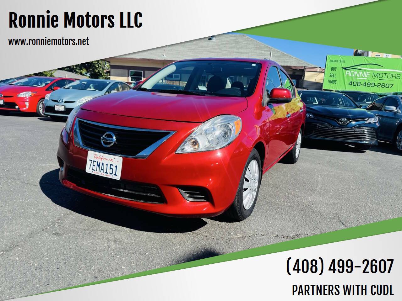 2014 Nissan Versa 1.6 SV — Sedan — 61,525 mi — San Jose, CA