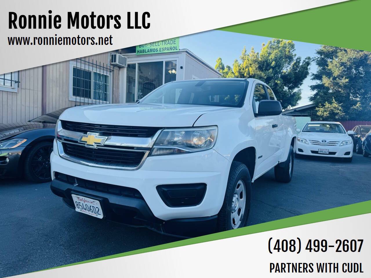 2017 Chevrolet Colorado WT — Pickup Truck — 100,931 mi — San Jose, CA