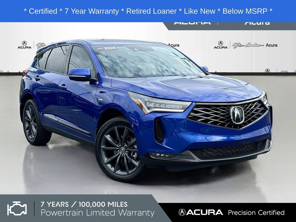 2025 Acura RDX A-Spec Package — SUV — 7,217 mi — Augusta, GA