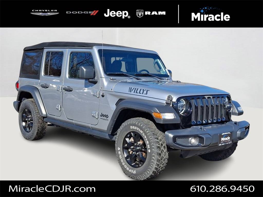 2021 Jeep Wrangler Willys — SUV — 48,804 mi — Elverson, PA