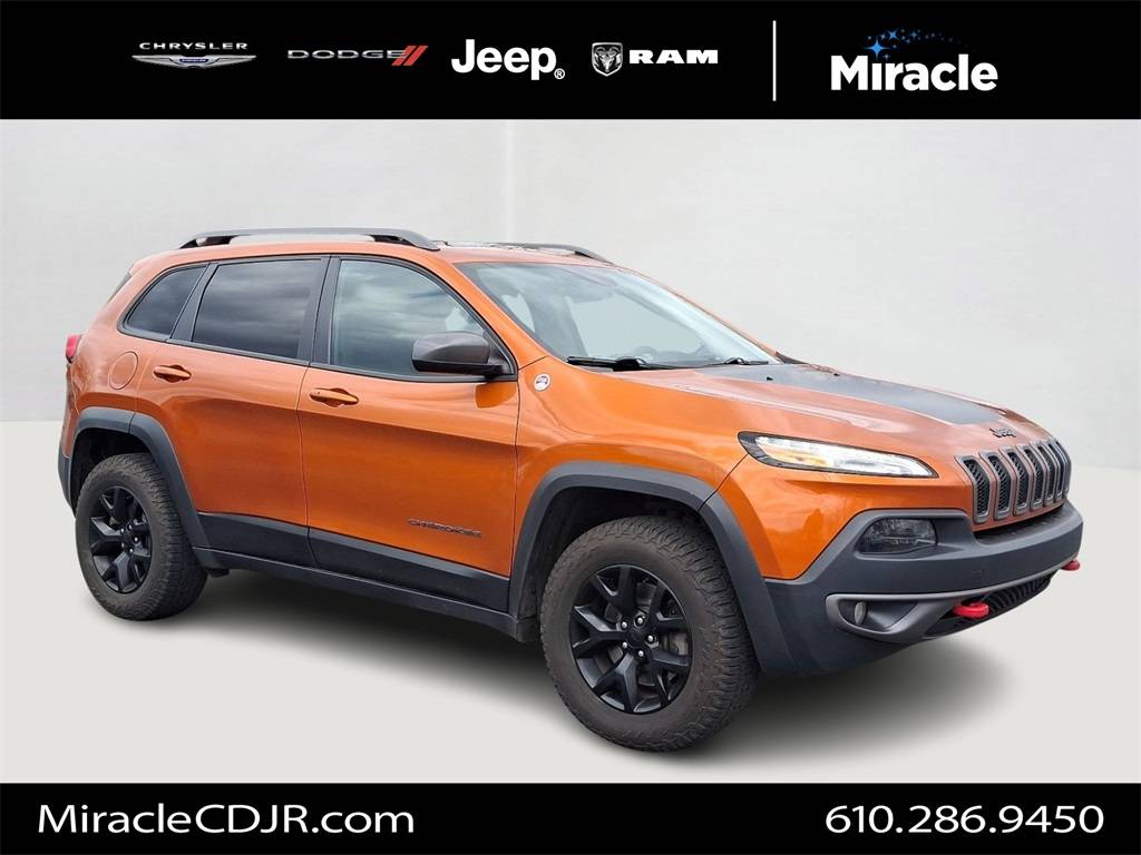 2016 Jeep Cherokee Trailhawk — SUV — 94,290 mi — Elverson, PA