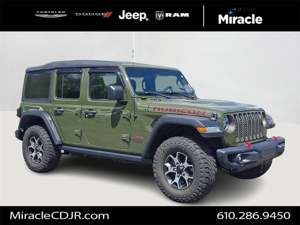 2021 Jeep Wrangler Rubicon — SUV — 37,583 mi — Elverson, PA