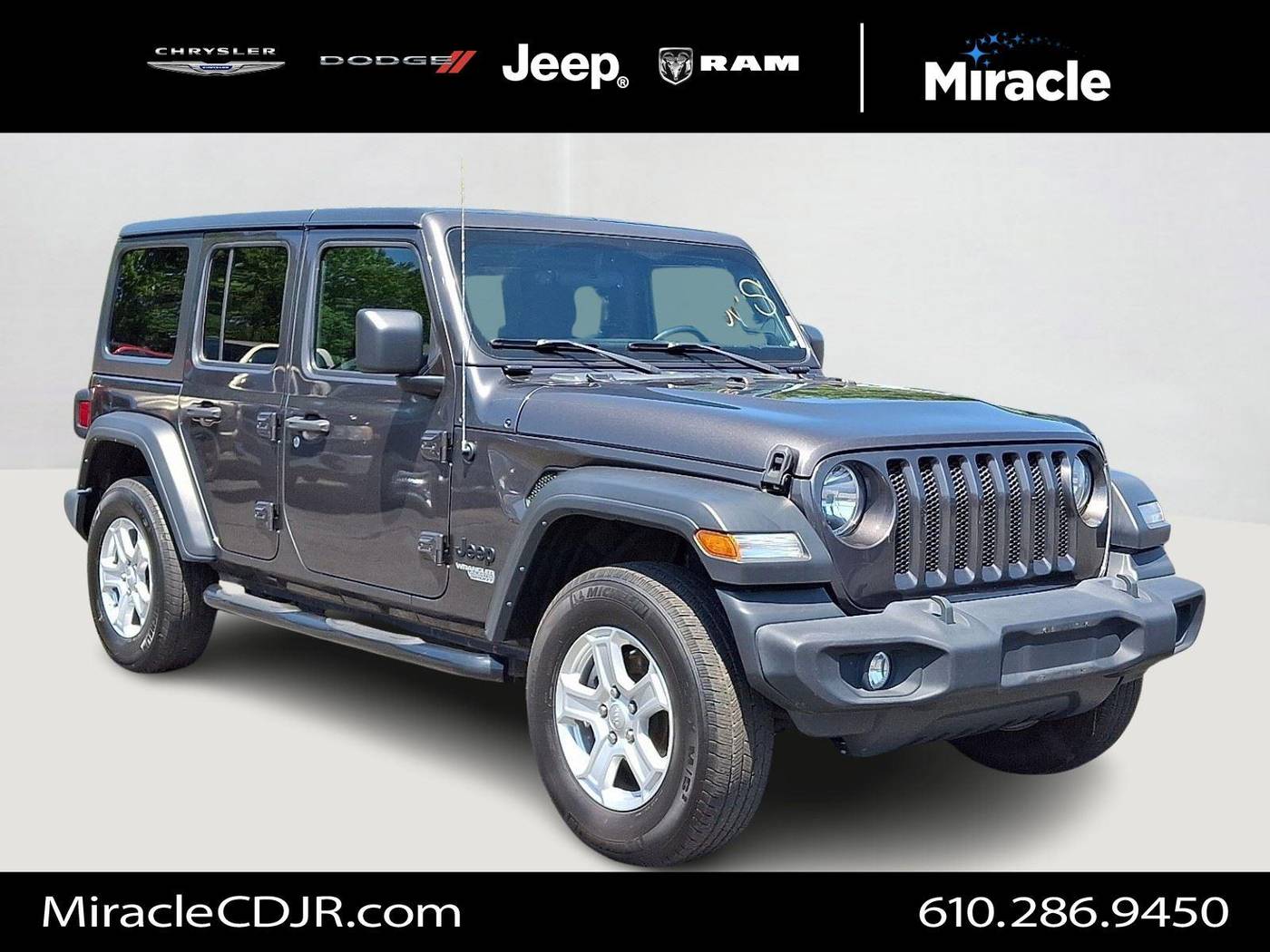 2021 Jeep Wrangler Sport S — SUV — 49,930 mi — Elverson, PA