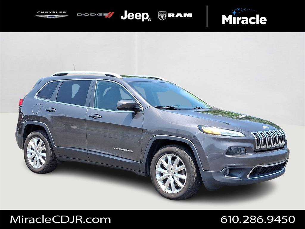 2017 Jeep Cherokee Limited — SUV — 127,508 mi — Elverson, PA