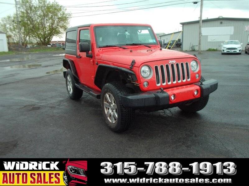 2017 Jeep Wrangler Sahara — SUV — 62,349 mi — Watertown, NY