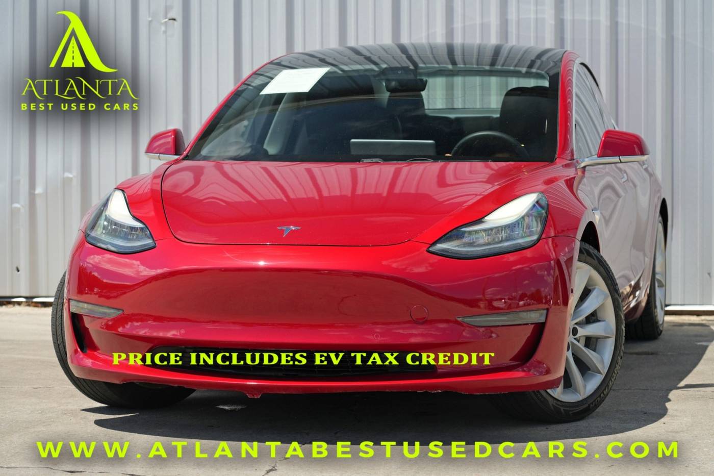 2018 Tesla Model 3 Long Range — Sedan — 198,830 mi — Norcross, GA