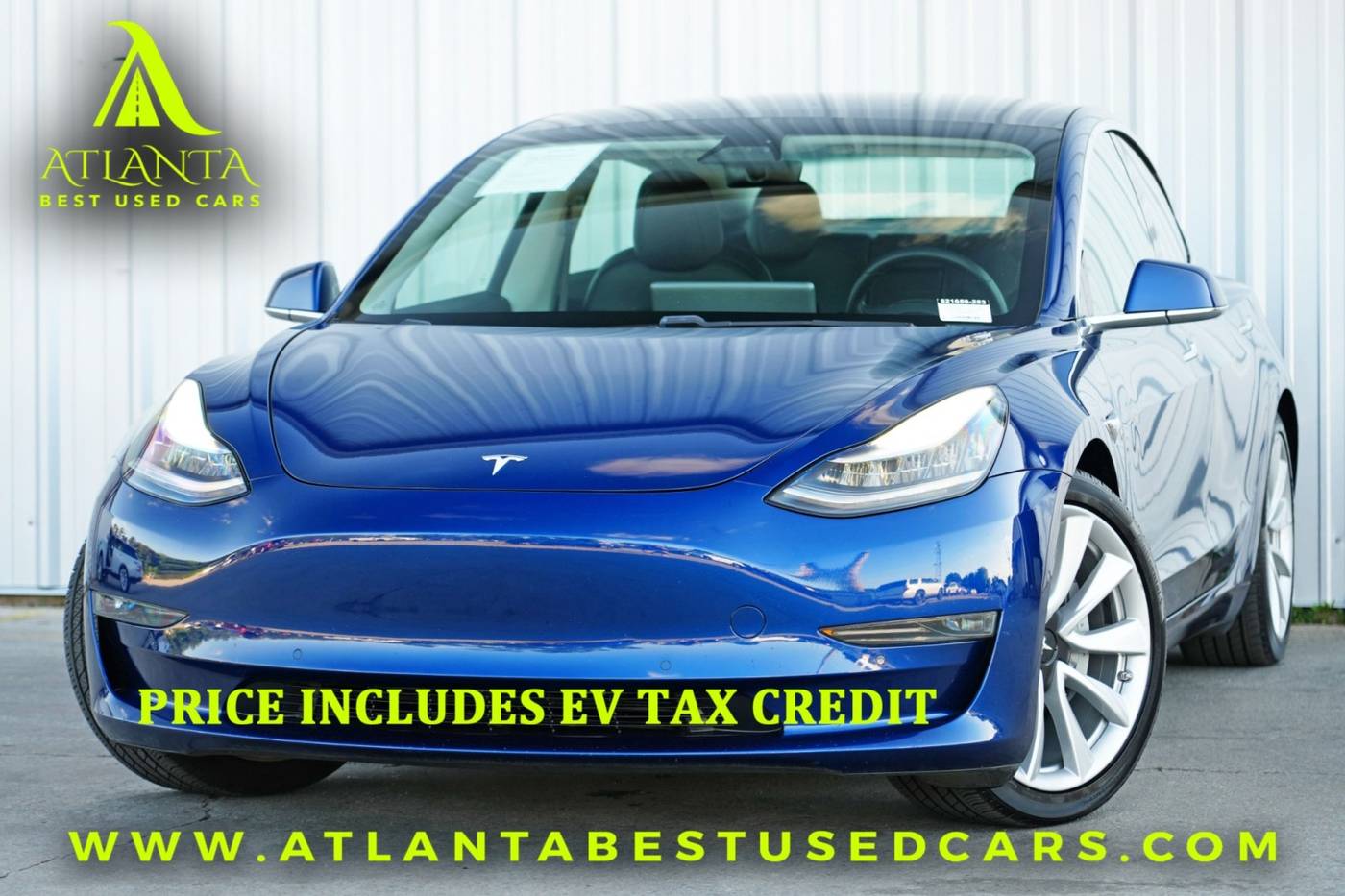 2019 Tesla Model 3 Long Range — Sedan — 49,749 mi — Norcross, GA