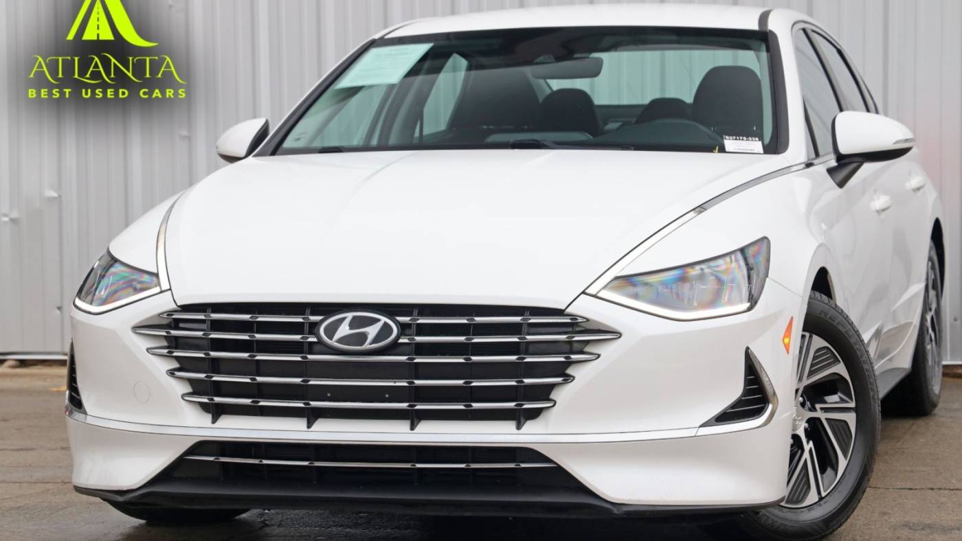 2022 Hyundai Sonata Hybrid Blue — Sedan — 58,201 mi — Norcross, GA