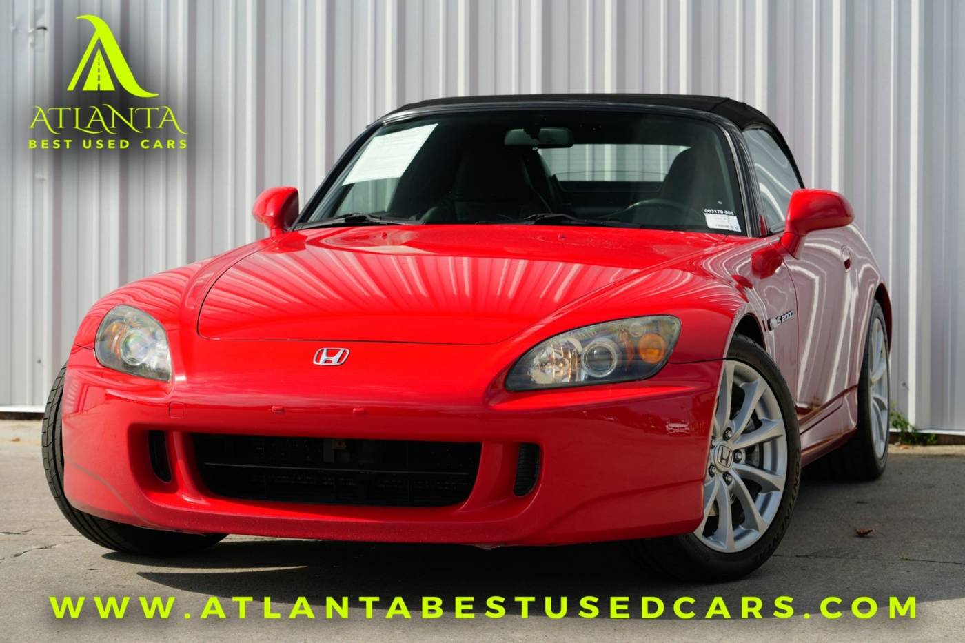 2007 Honda S2000 Base — Convertible — 108,413 mi — Norcross, GA