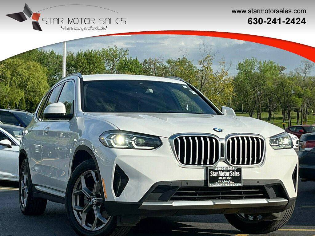 2022 BMW X3 30i — SUV — 46,933 mi — Downers Grove, IL