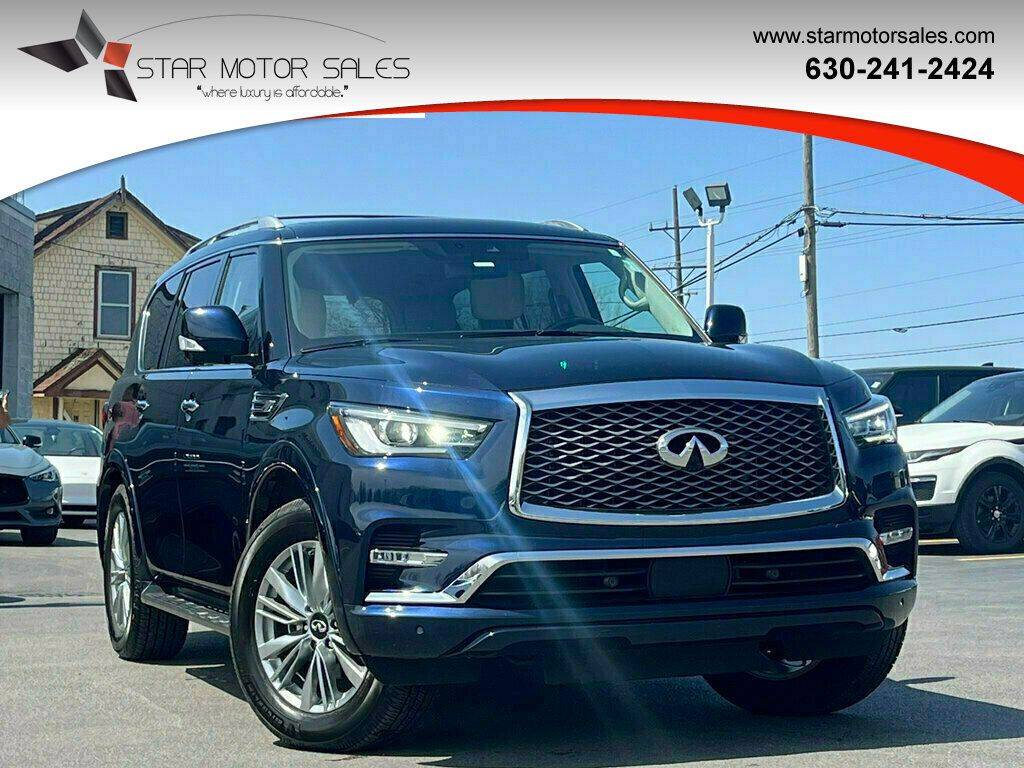 2021 INFINITI QX80 LUXE — SUV — 54,118 mi — Downers Grove, IL