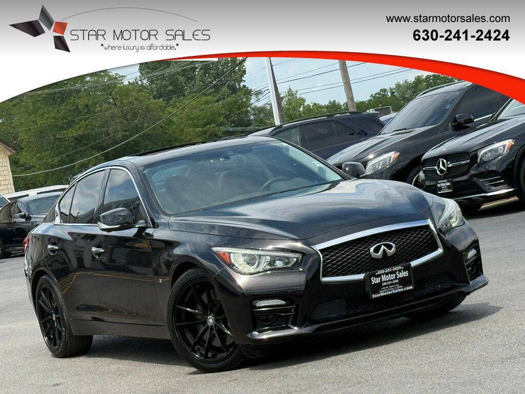 2015 INFINITI Q50 Sport — Sedan — 90,997 mi — Downers Grove, IL