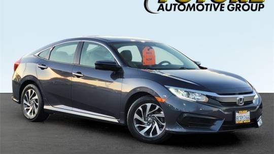 2018 Honda Civic EX — Sedan — 69,789 mi — Folsom, CA
